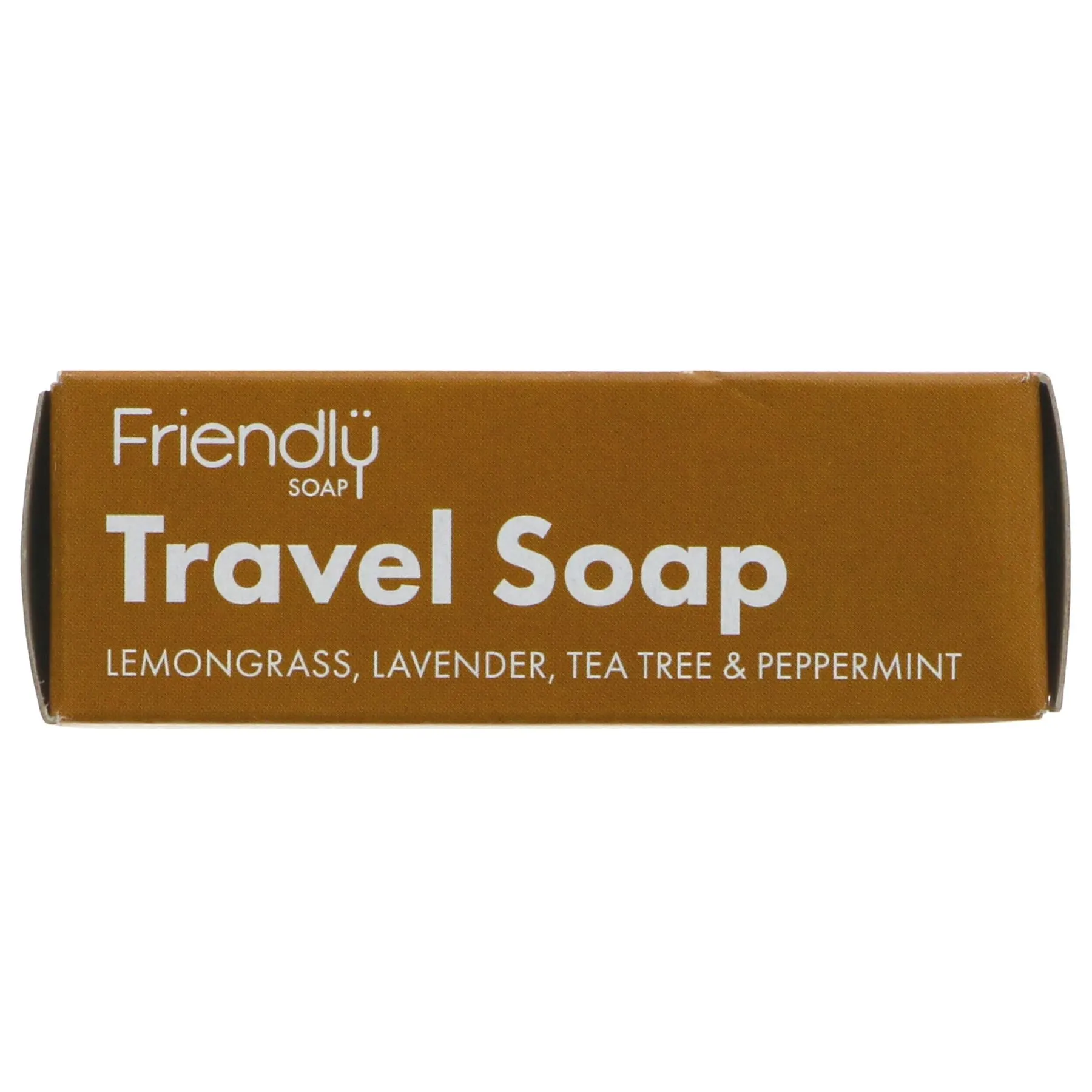 Friendly Soap | Natural Travel Soap - Lemongrass, Lavender, Peppermint, Tea Tree | 95g