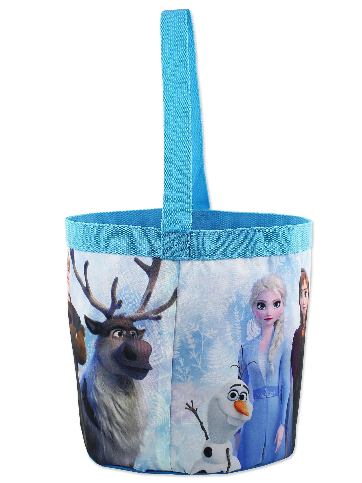 Frozen 2 Elsa Anna Girls Collapsible Bucket Tote Bag