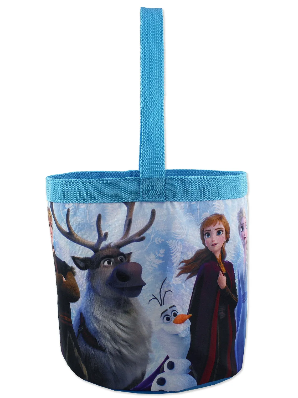 Frozen 2 Elsa Anna Girls Collapsible Bucket Tote Bag