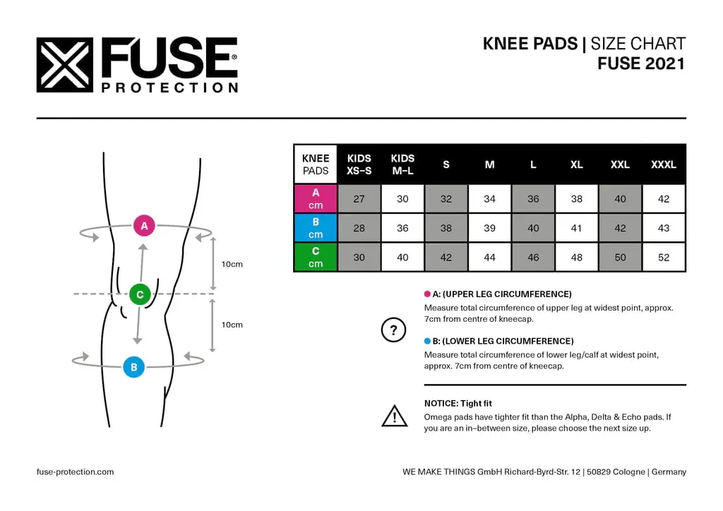 Fuse Omega Pocket Knee Pads