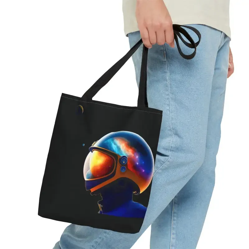 Galactic Print Tote Bag for Cosmic Style