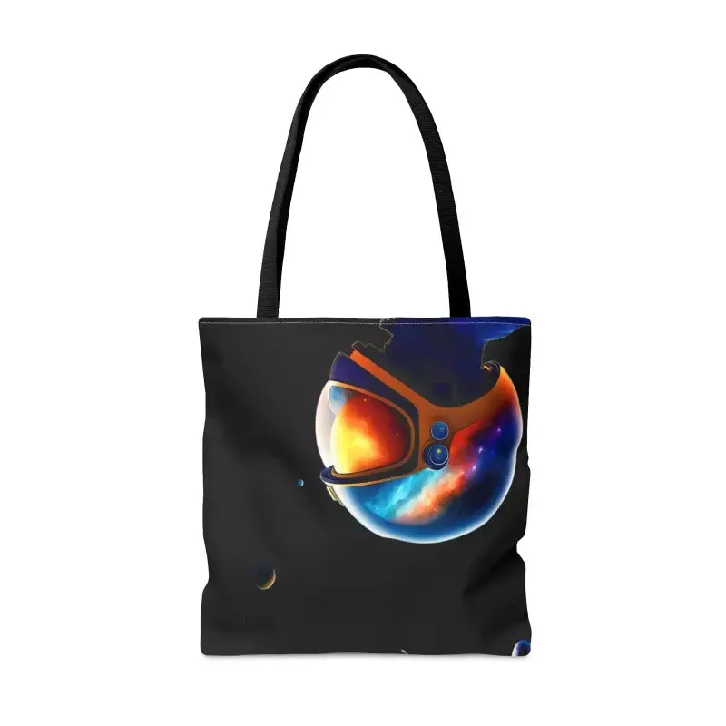 Galactic Print Tote Bag for Cosmic Style