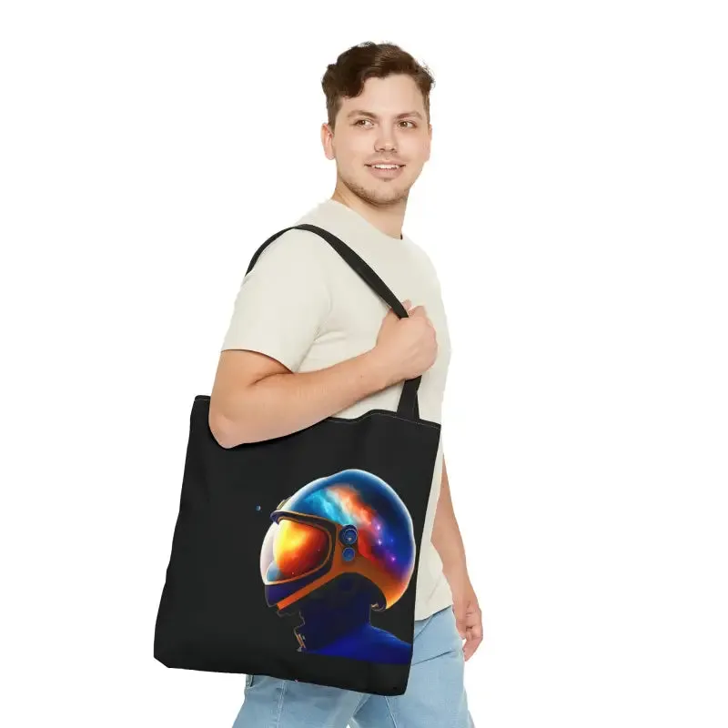 Galactic Print Tote Bag for Cosmic Style