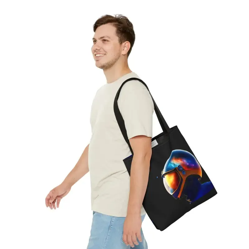 Galactic Print Tote Bag for Cosmic Style