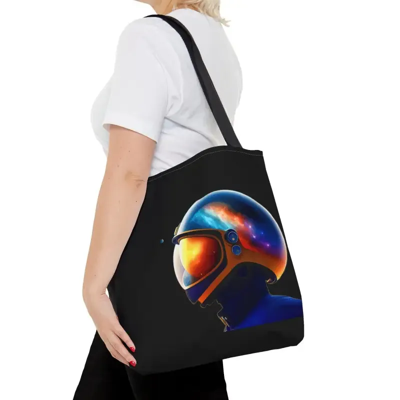 Galactic Print Tote Bag for Cosmic Style
