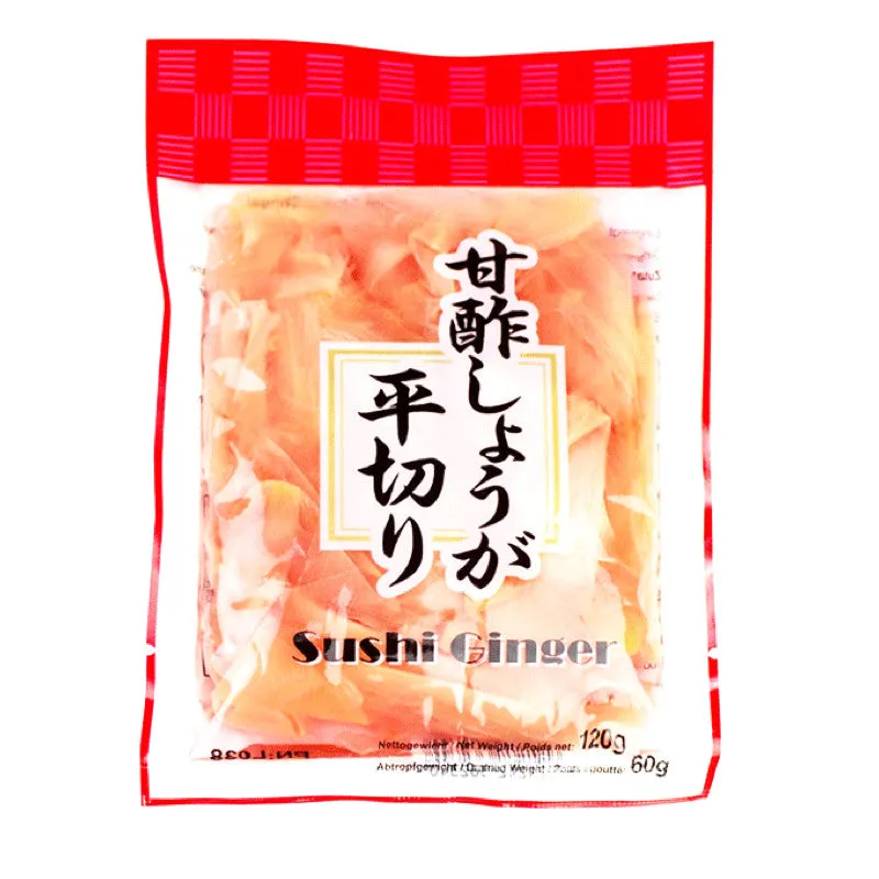 Gengibre Sushi Rosa 120g - Gari