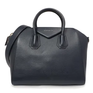 Givenchy Blue Sugar Goatskin Medium Antigona