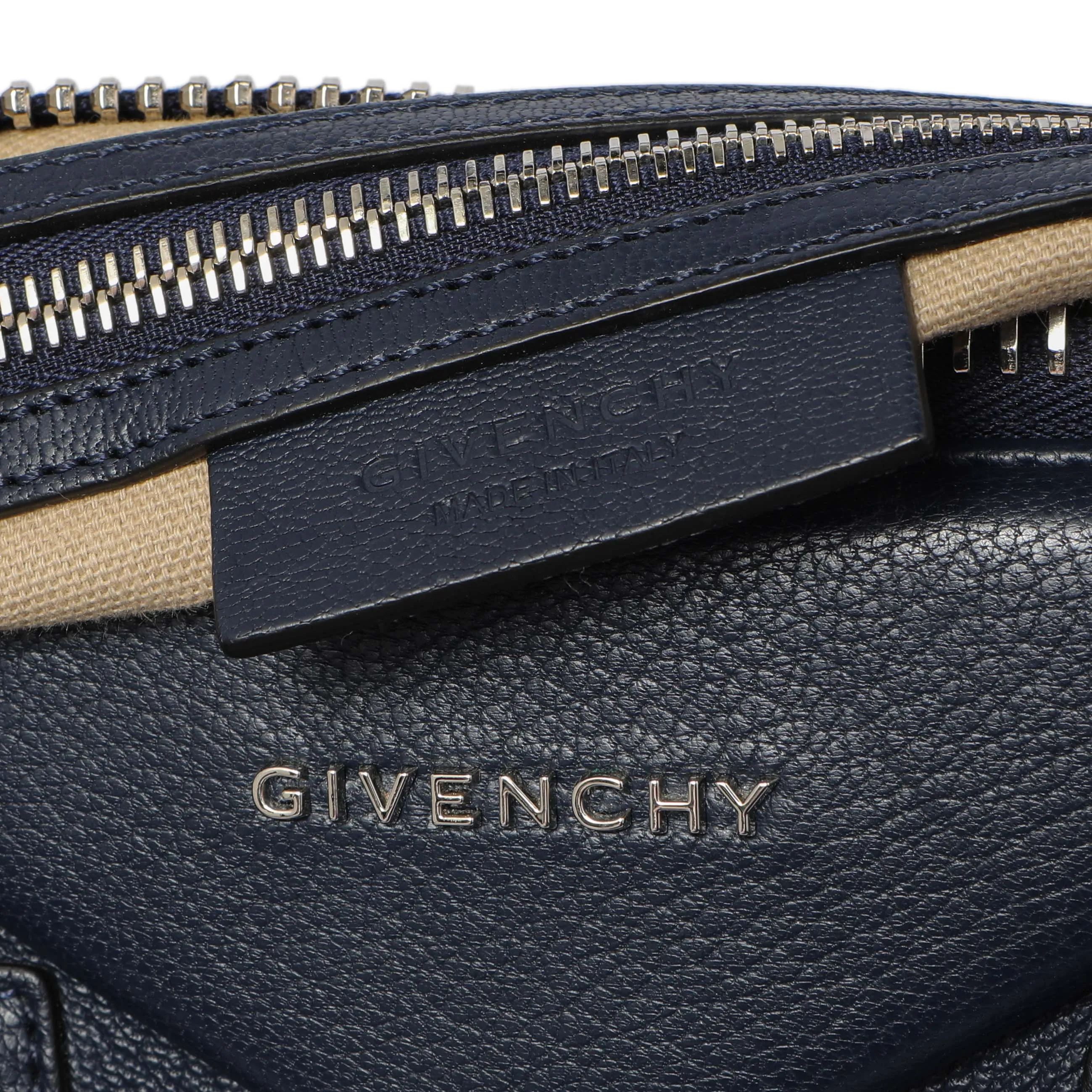 Givenchy Blue Sugar Goatskin Medium Antigona