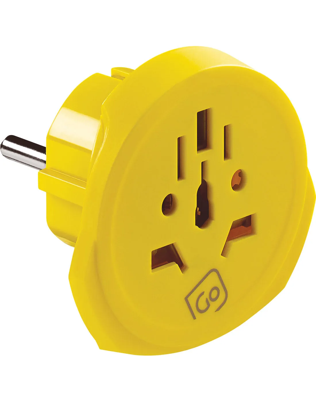 Go Travel Worldwide Grounded Adapter   Twin USB