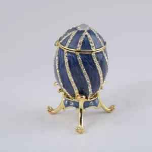 Gold & Blue Faberge Egg