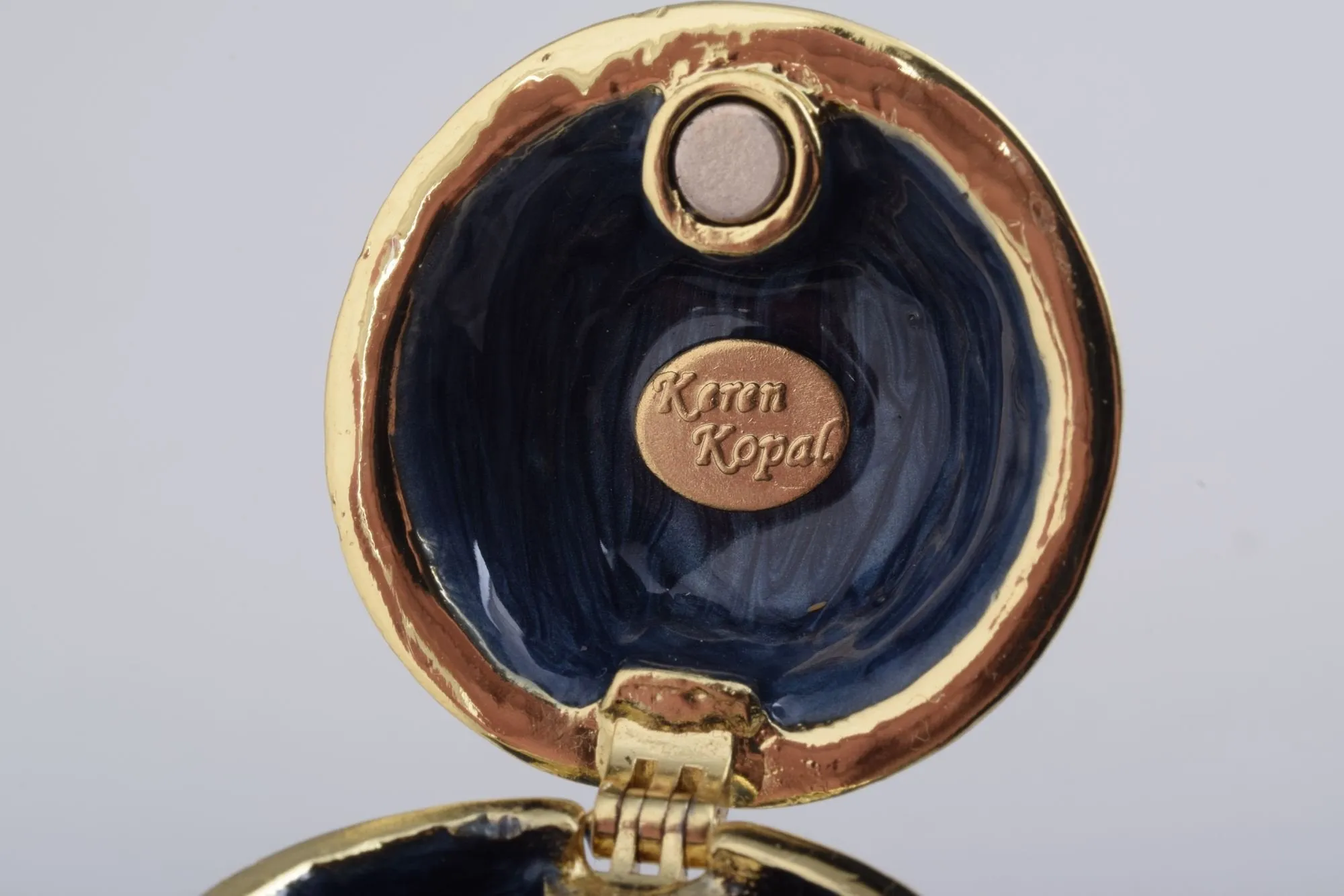 Gold & Blue Faberge Egg