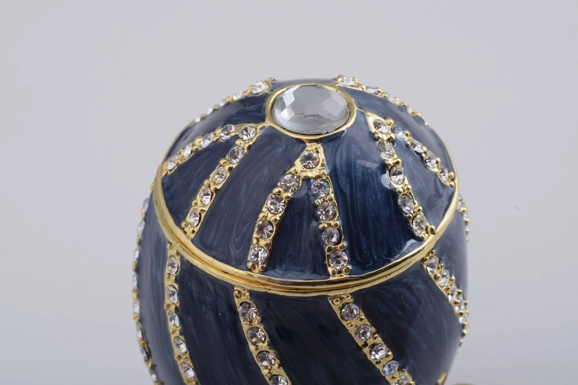 Gold & Blue Faberge Egg