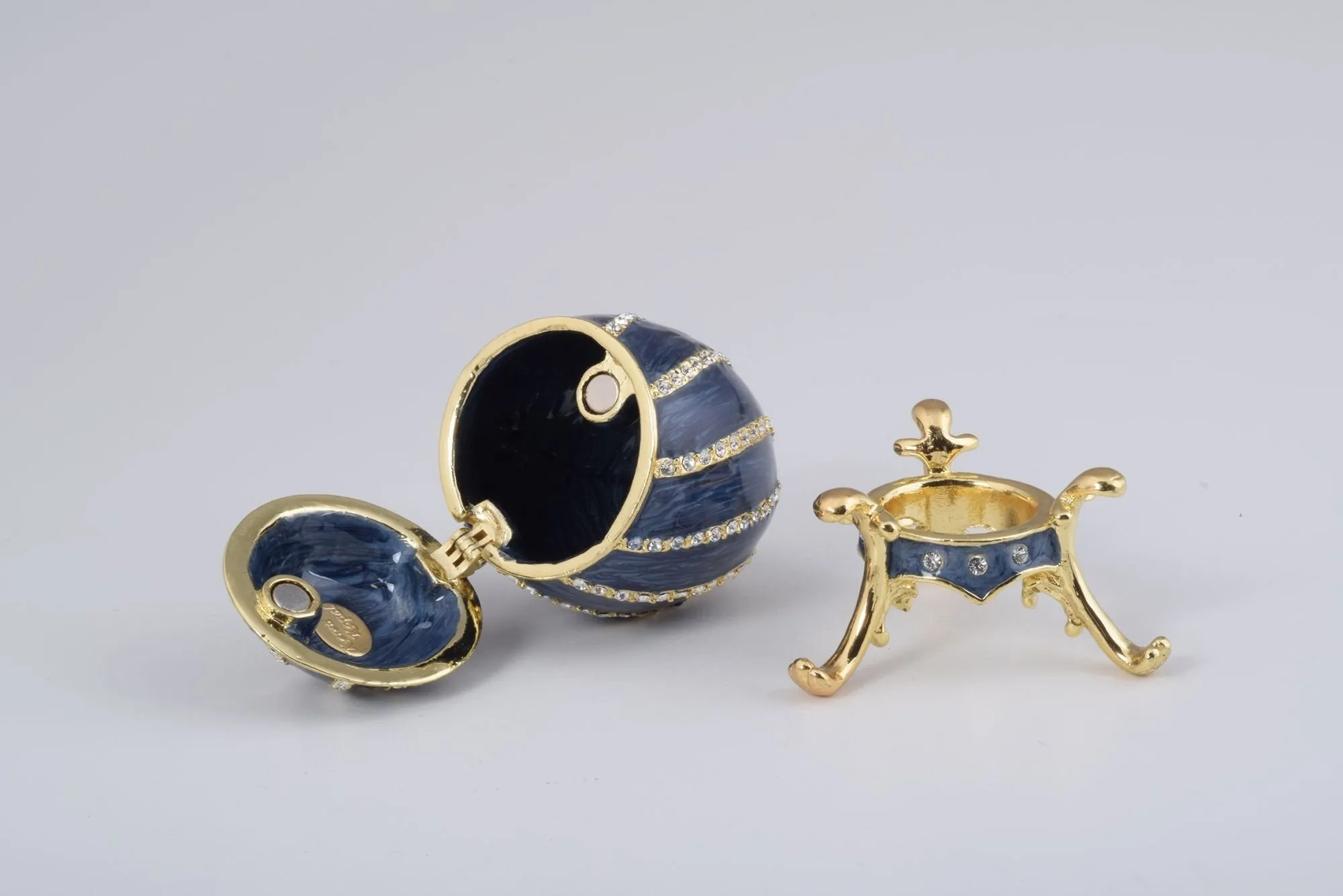 Gold & Blue Faberge Egg