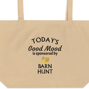 Good Mood by Barn Hunt X-Large Tote/ Shopping Bags
