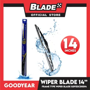 Goodyear Frame Type High Performance Wiper Blade GDYESC00014 14'' Aerodynamic Design