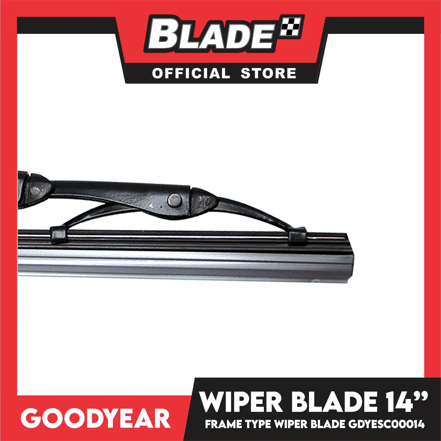 Goodyear Frame Type High Performance Wiper Blade GDYESC00014 14'' Aerodynamic Design