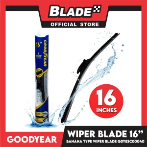 Goodyear Wiper Blade Banana Type Universal GDYESC00040 16'' Aerodynamic Design