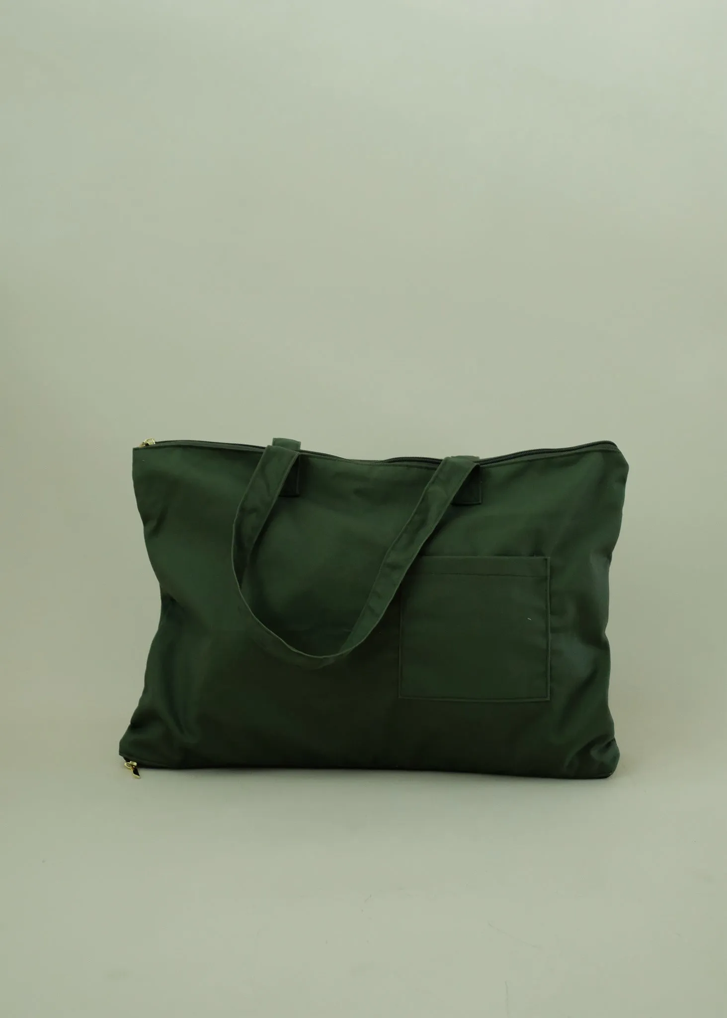 Green Cactus CarryAll Expandable Washable Tote Bag