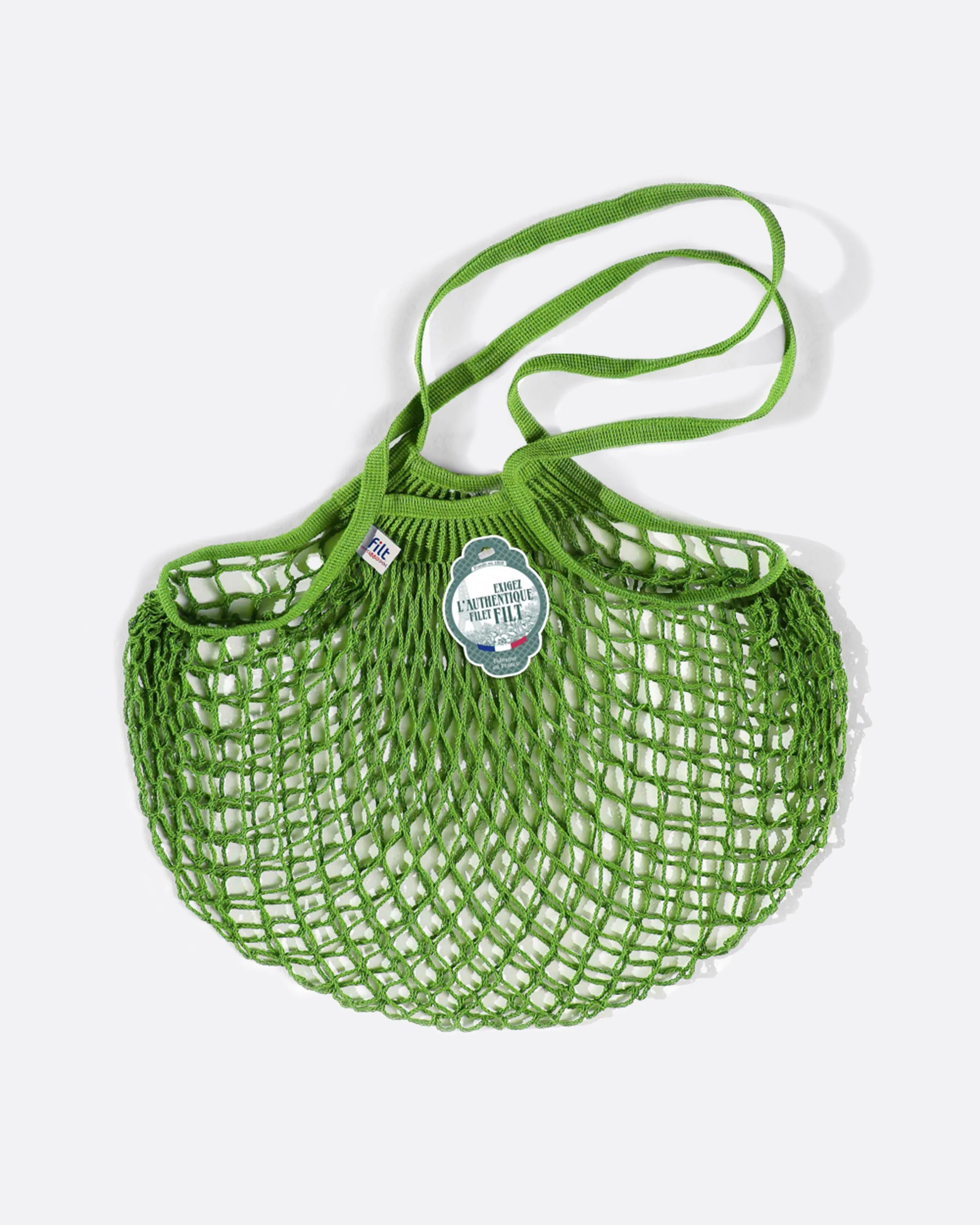 Green Crochet Market Bag