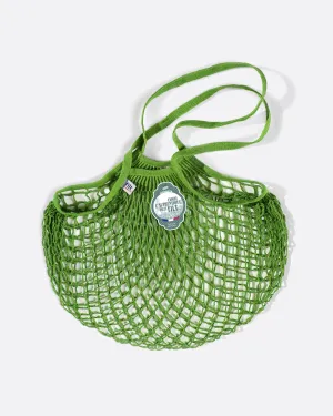 Green Crochet Market Bag