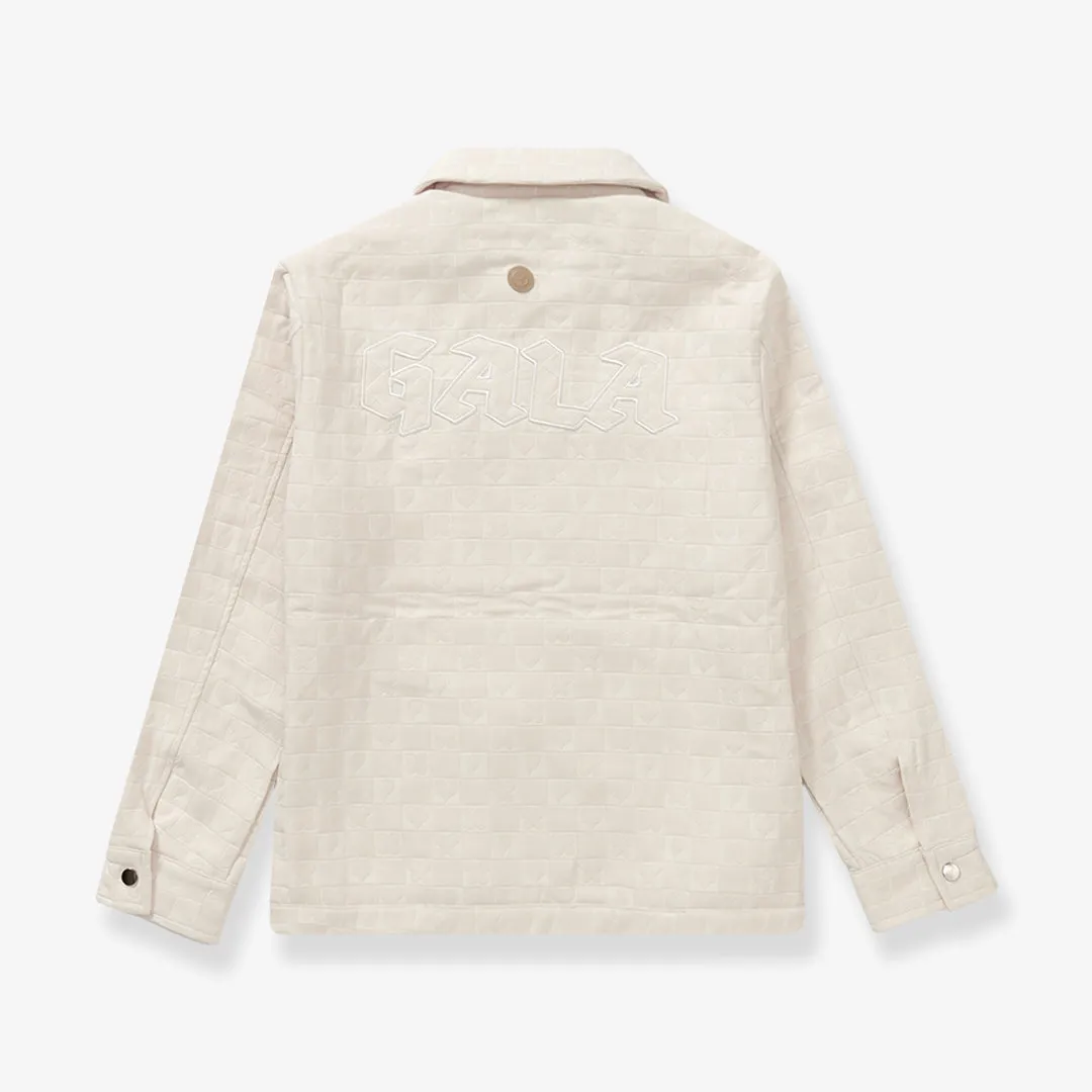 GROOVE QUILTED JACKET (COCONUT CREAM)