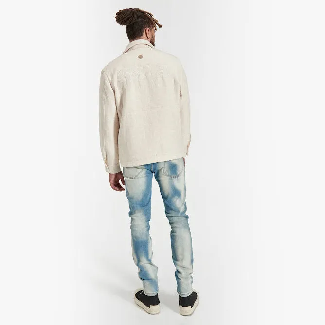 GROOVE QUILTED JACKET (COCONUT CREAM)