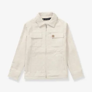 GROOVE QUILTED JACKET (COCONUT CREAM)