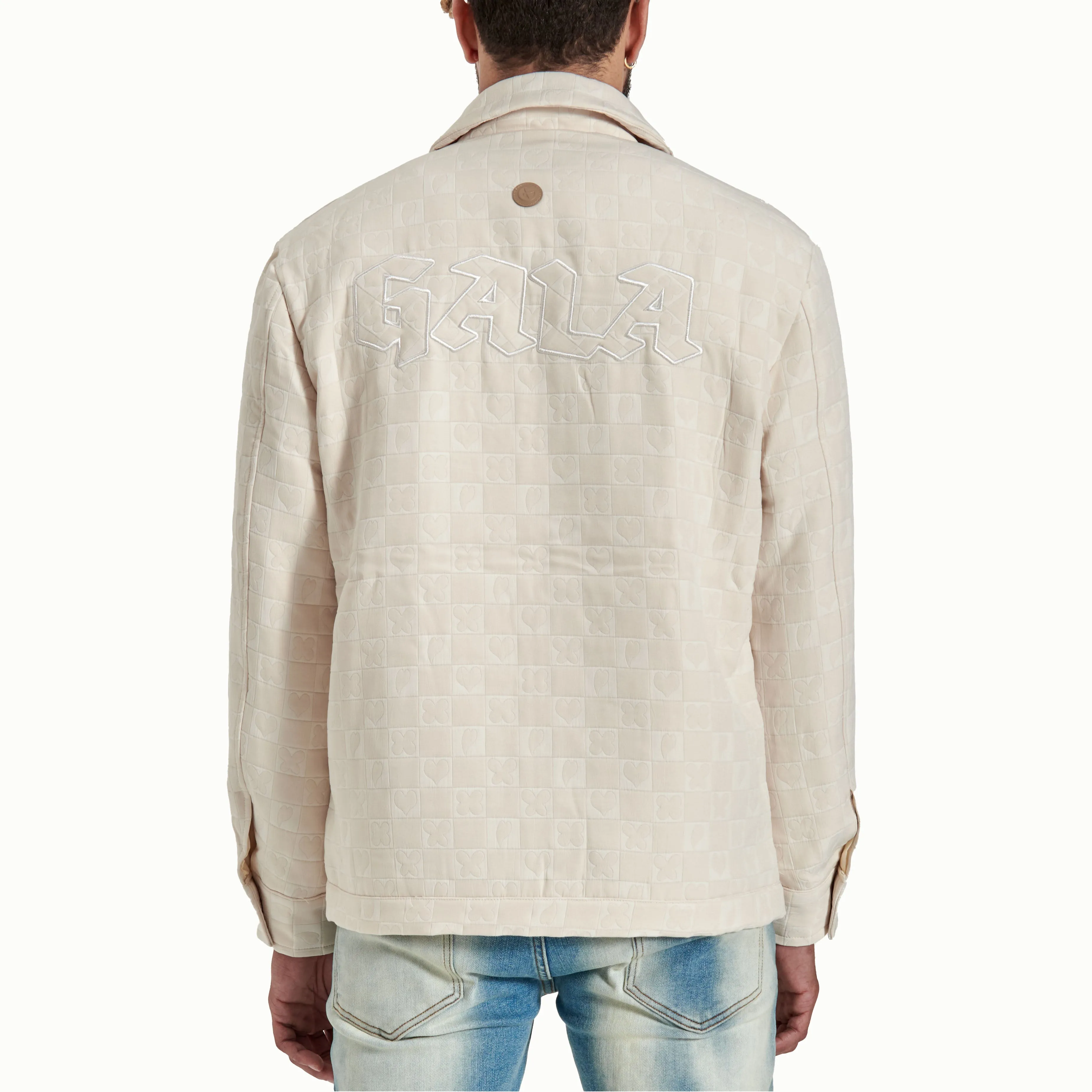 GROOVE QUILTED JACKET (COCONUT CREAM)