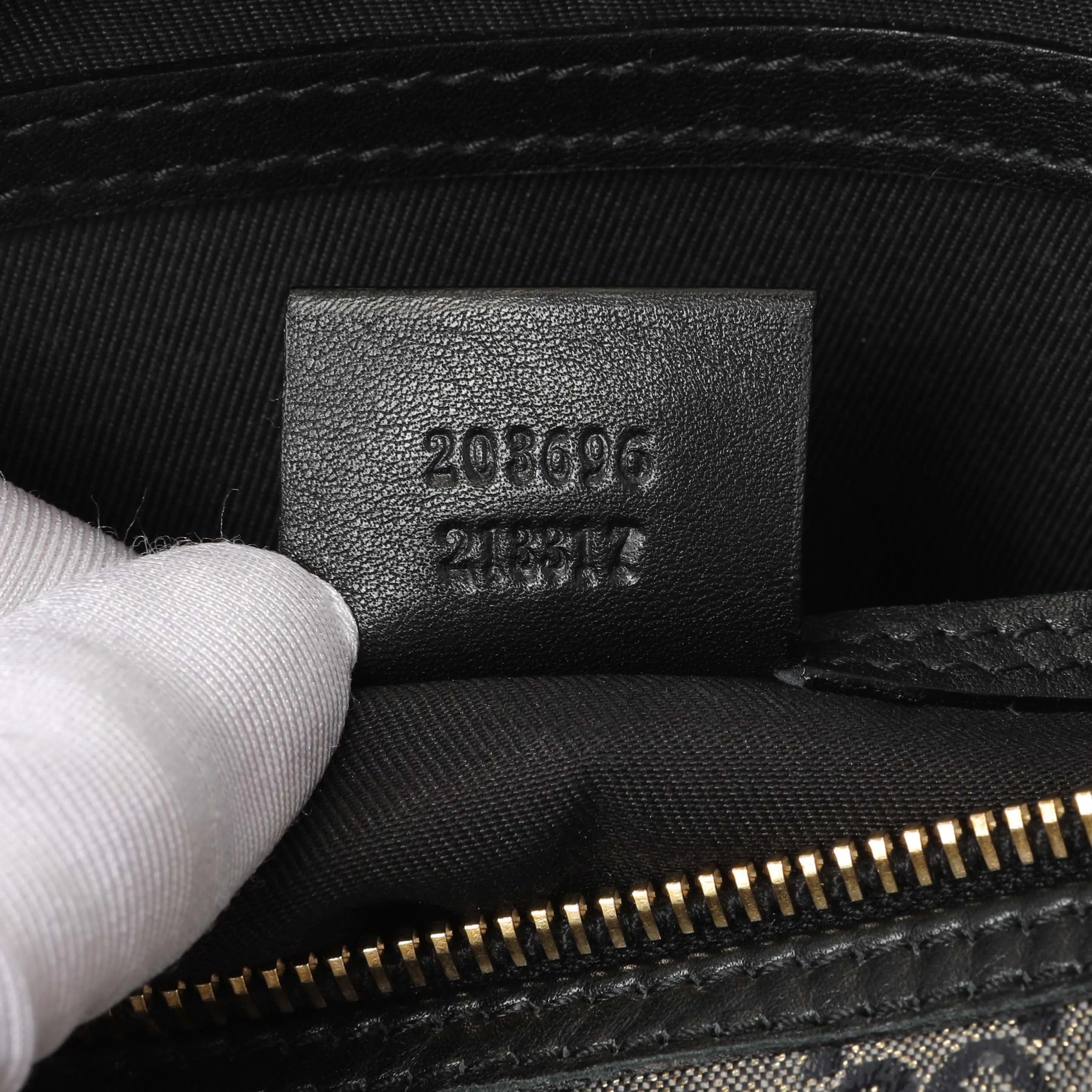 Gucci Crystal Monogram Joy Boston Bag