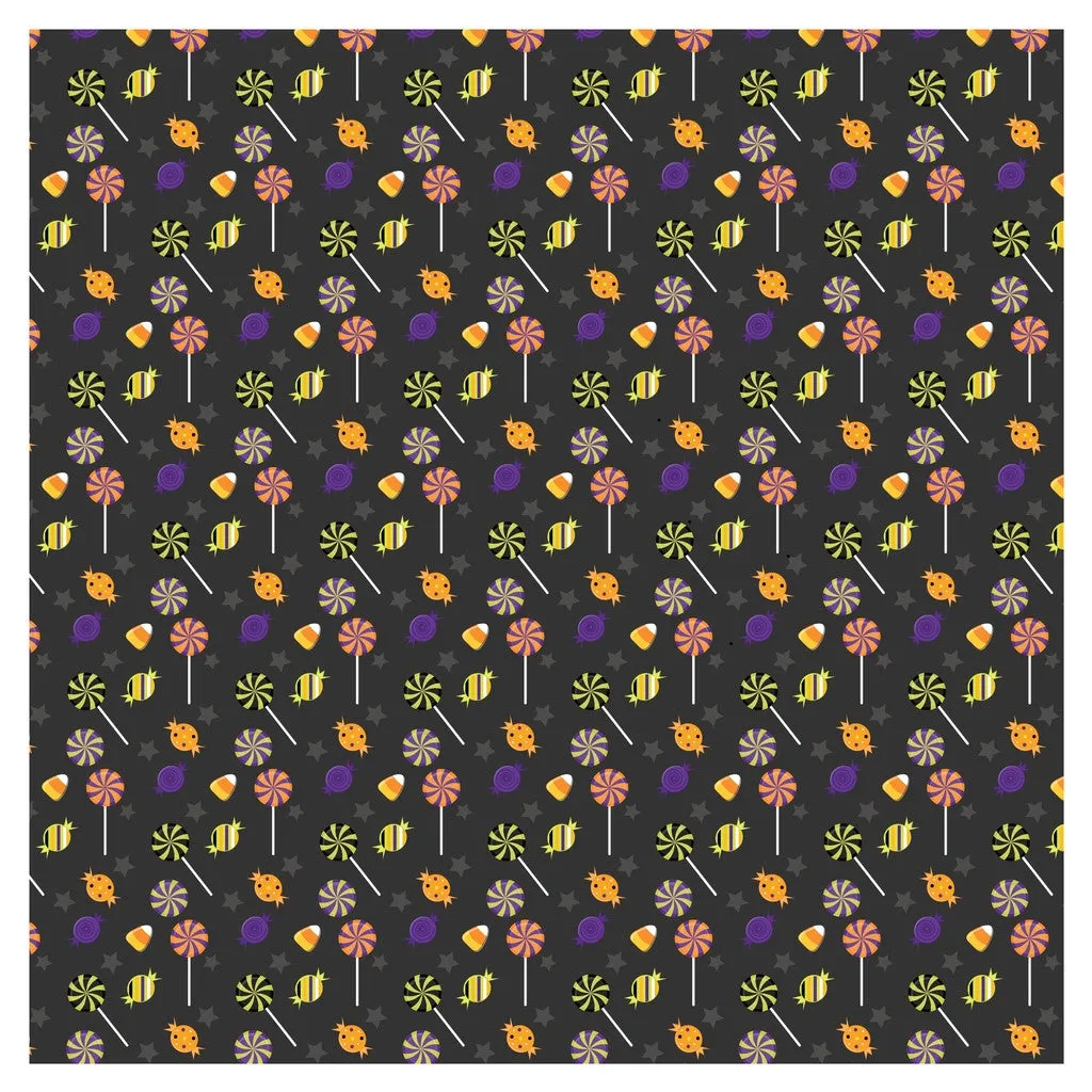 Halloween Papers Adhesive Adhesive Vinyl Sheet
