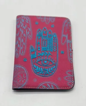 Hamsa Palm Passport Holder