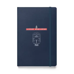 Hardcover bound notebook