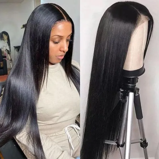 HD Lace Wigs 4x4 Closure Wigs Straight Skin Melt HD Lace Wigs Human Hair Wigs