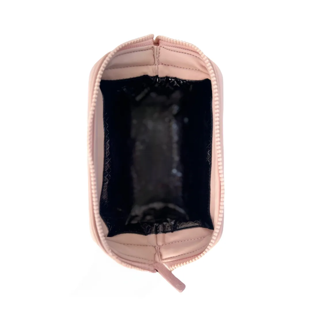 Heat Defense Cosmetic Case & Pouch Set (Nude Pink) 20% less