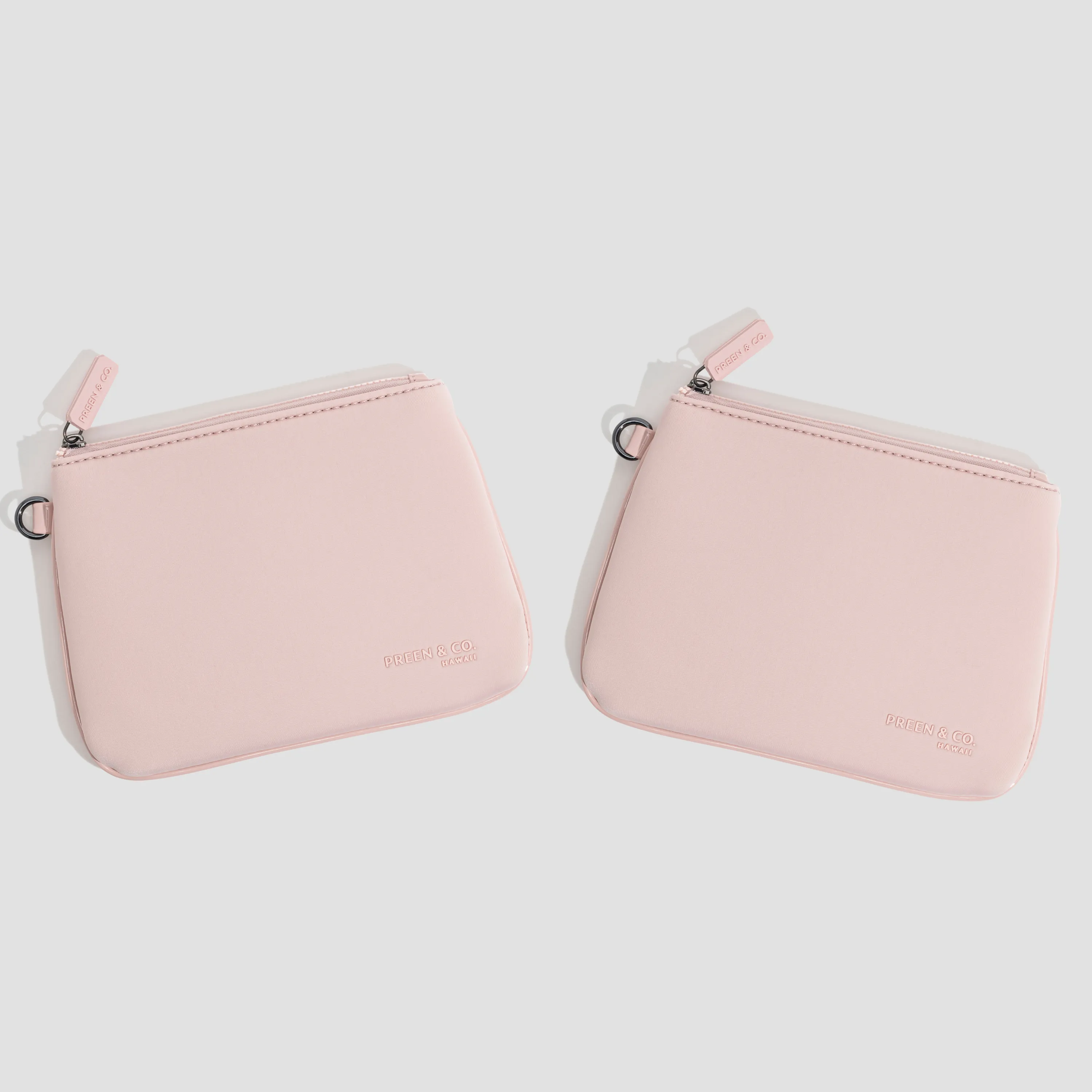 Heat Resistant Makeup Pouch Pink & Pink Set 20% less