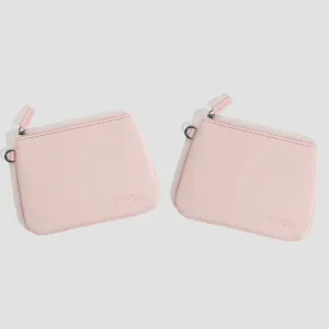 Heat Resistant Makeup Pouch Pink & Pink Set 20% less
