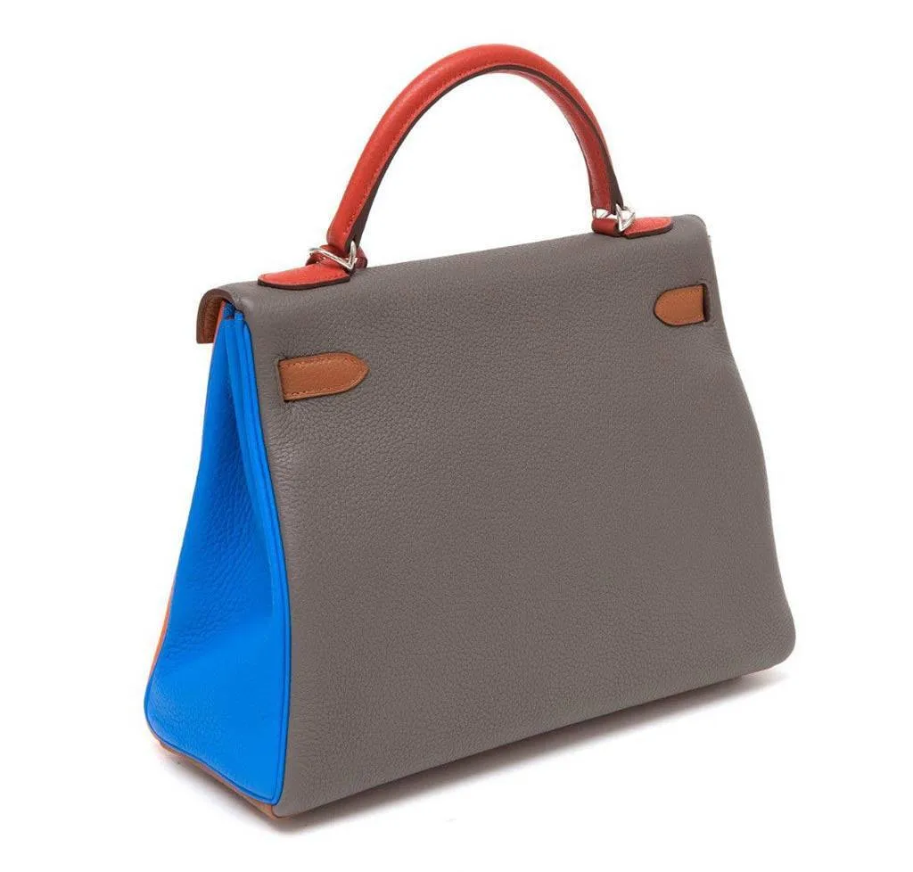 Hermès Kelly 32 Arlequin Bag Limited Edition