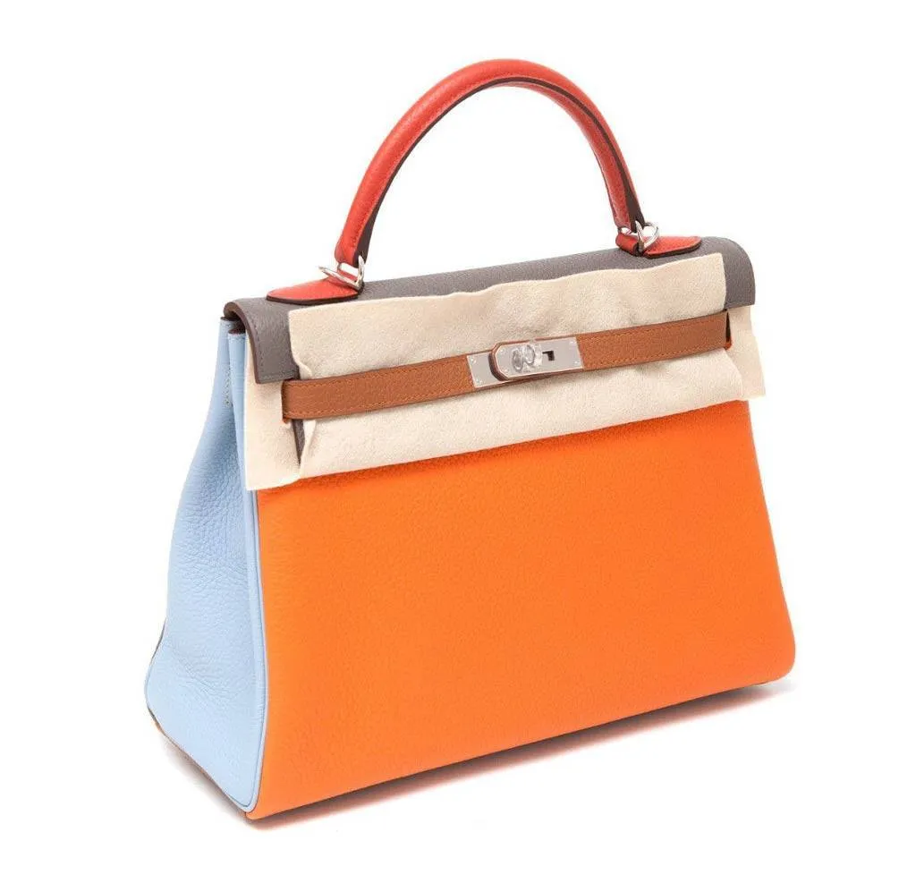 Hermès Kelly 32 Arlequin Bag Limited Edition