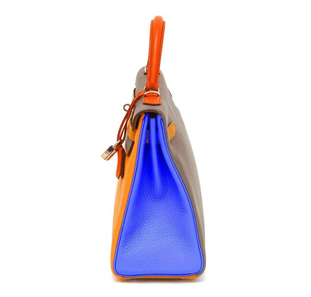 Hermès Kelly 32 Arlequin Bag Limited Edition