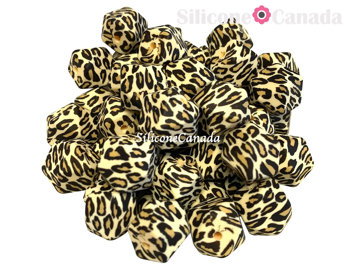 Hexagons Patterned Print