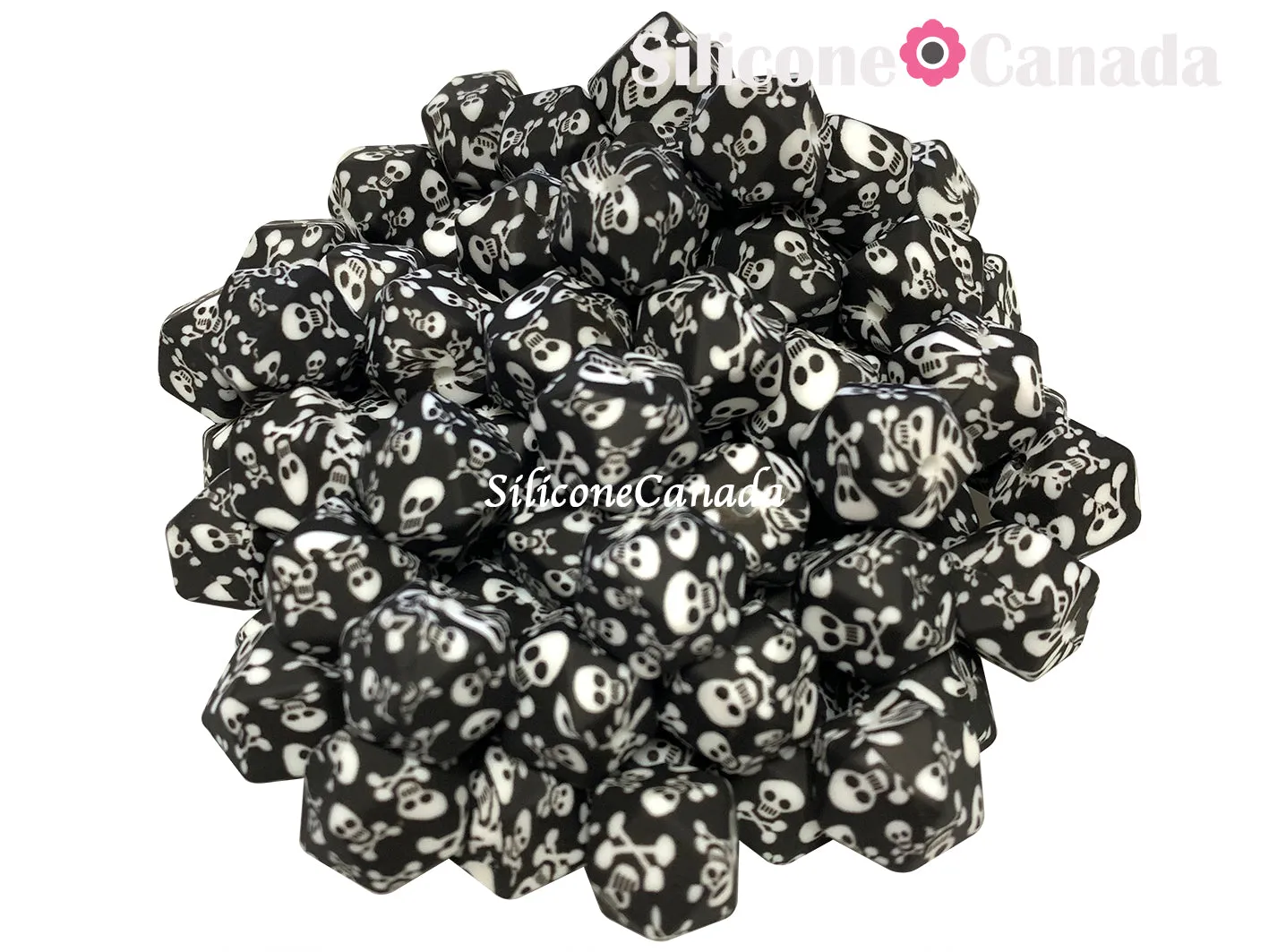Hexagons Patterned Print