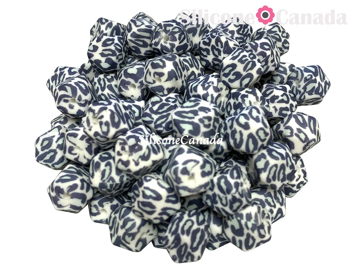 Hexagons Patterned Print