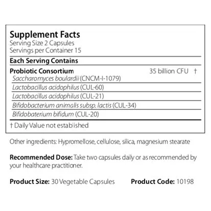 HMF Travel Probiotic - 30 capsules