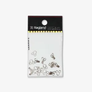 Hooks & Eyes Silver - Size 2