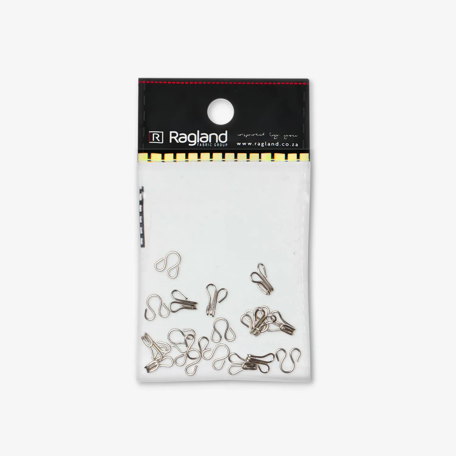 Hooks & Eyes Silver - Size 2
