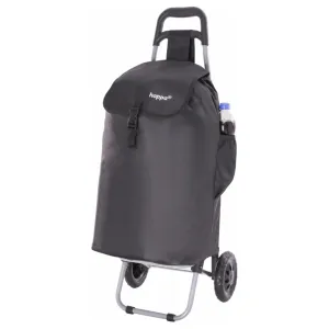 Hoppa 57Ltr Lightweight Shopping Trolley 2024 model, Hard Wearing & Foldaway Push/Pull Cart for Easy Storage With 1 Year Guarantee