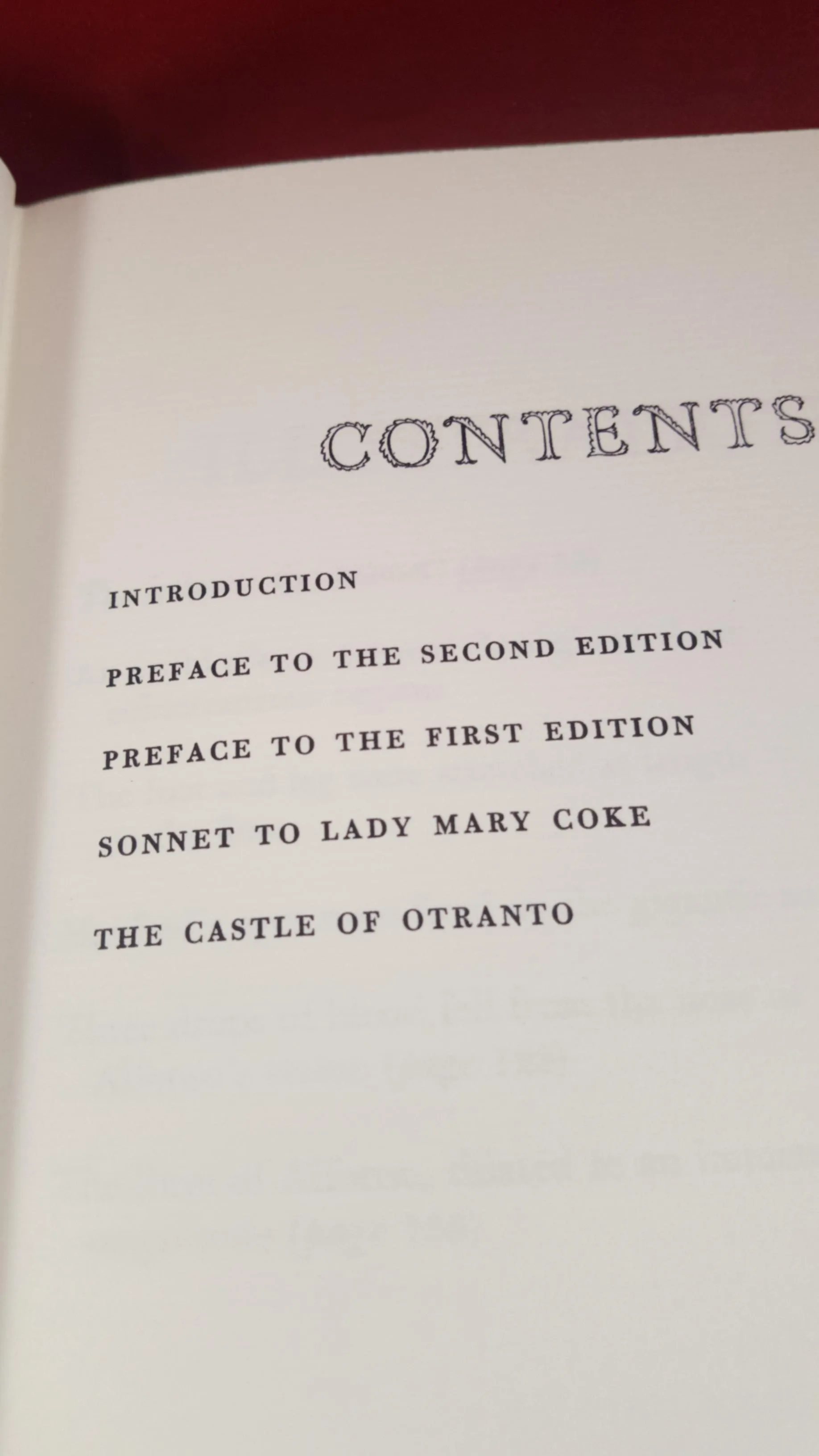 Horace Walpole - The Castle of Otranto, The Folio Society, 1976, A Gothic Story