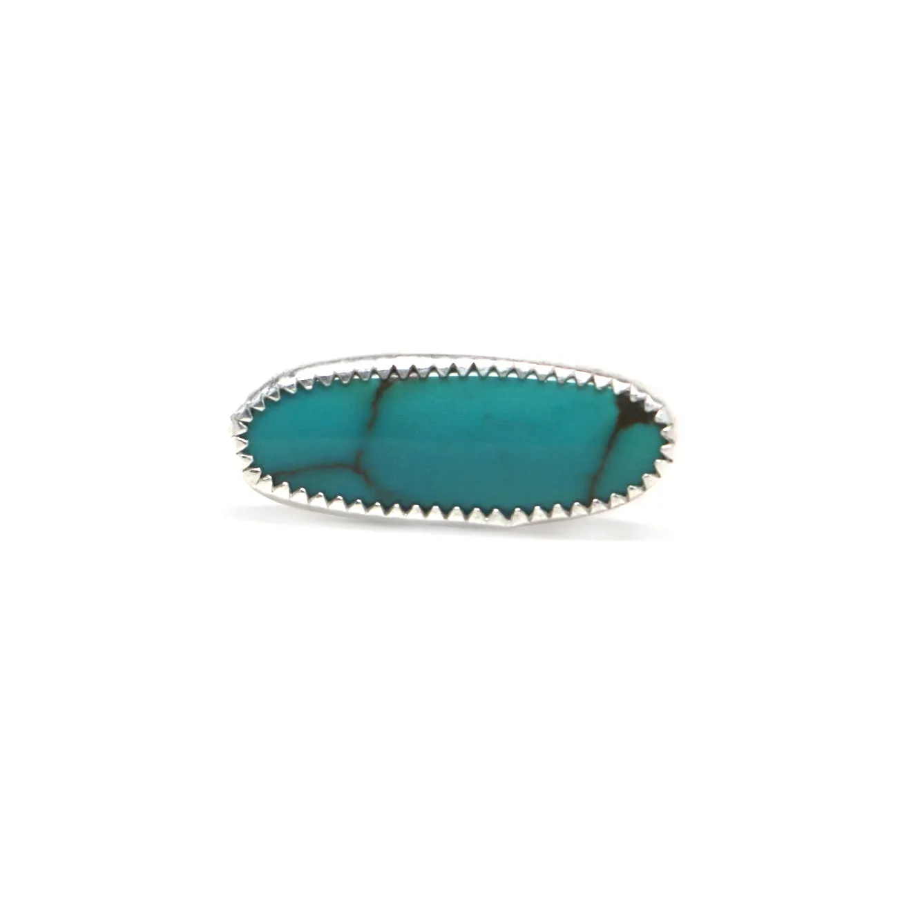 Hubei Turquoise Latitude Ring #4 - Size 7