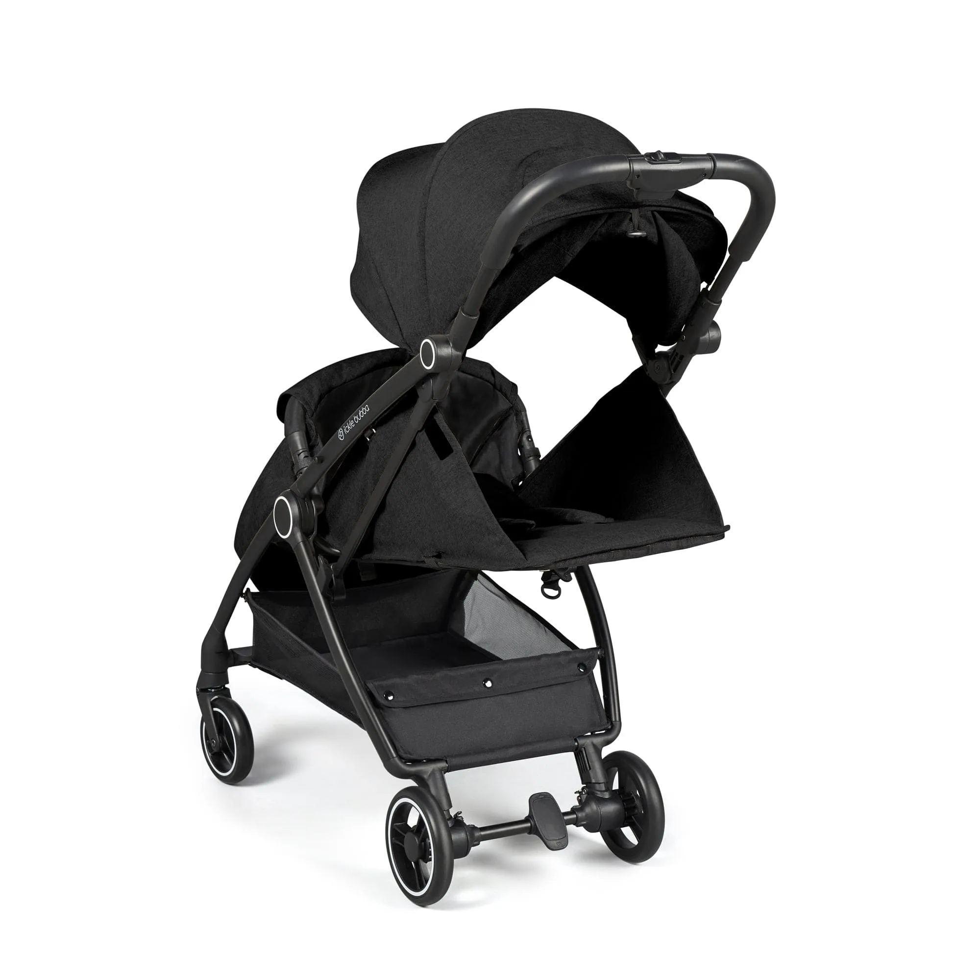 Ickle Bubba Aries Max Autofold Stroller - Black