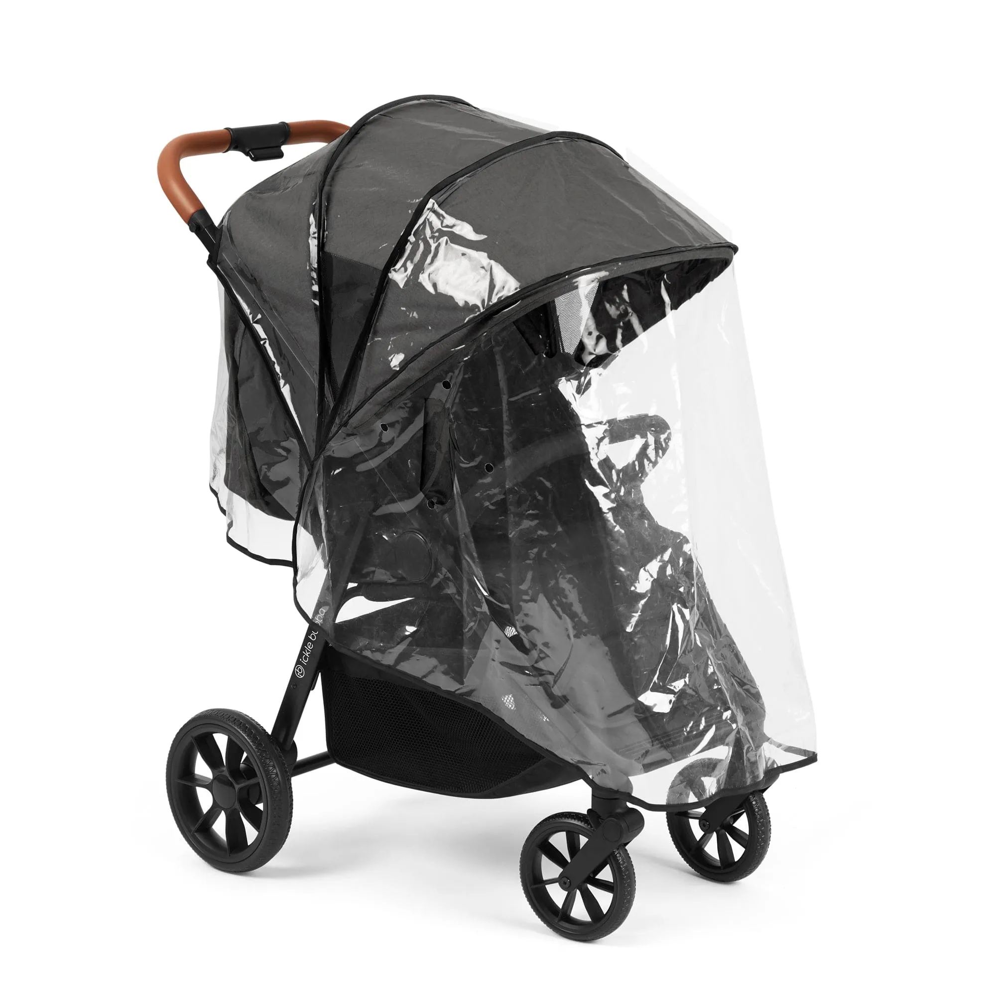Ickle Bubba Stomp Stride Stroller in Charcoal Grey
